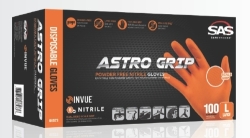 ASTRO GRIP PF NITRILE GLOVE (M) 100/BX